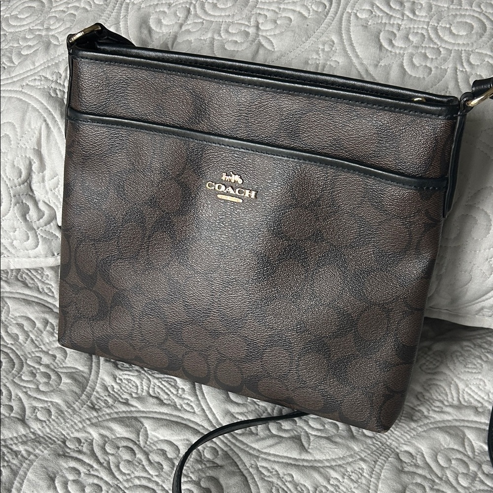 Coach Dark Brown Shoulder Bag